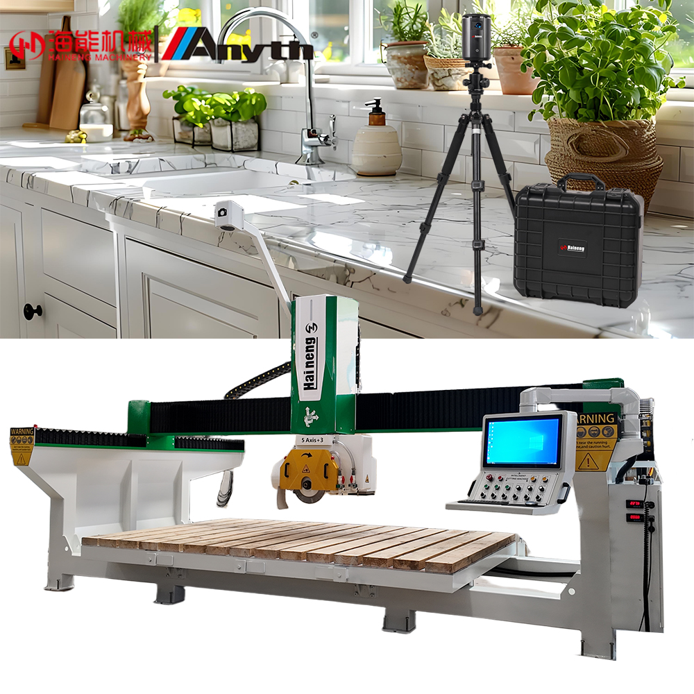 Giải phóng hiệu quả với Máy cắt đá cầu 5 trục CNC trong cắt đá