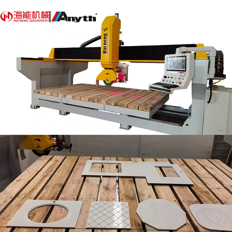 Máy cưa cầu 4 trục CNC
