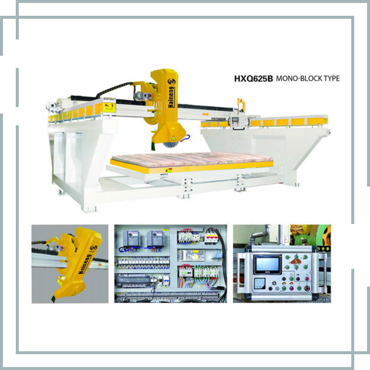 Máy cưa cầu cắt khối Monoblock