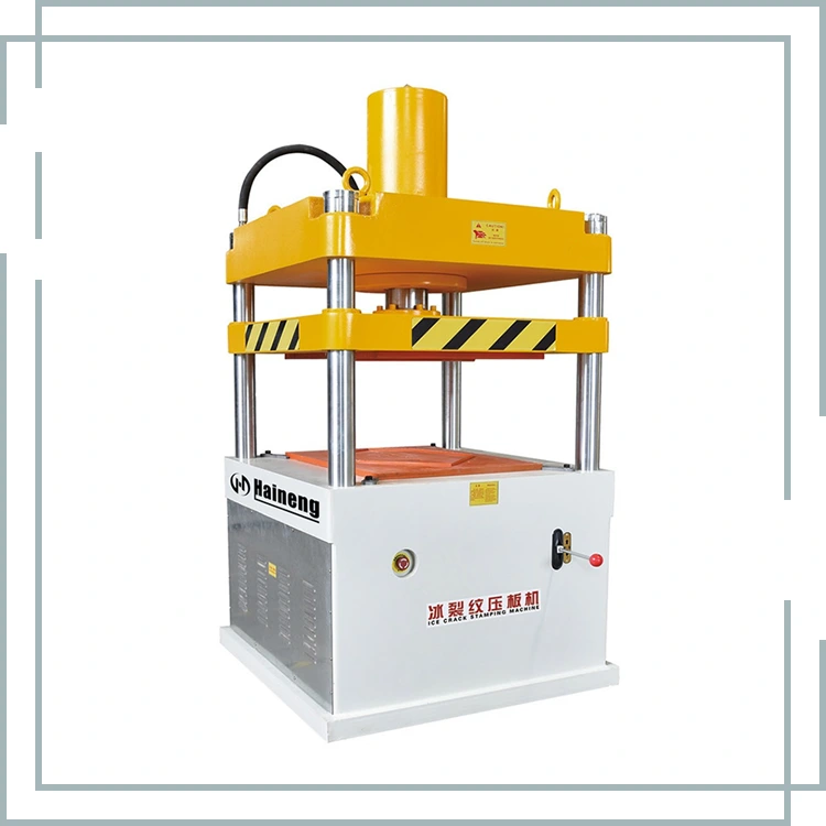 Máy đóng dấu đá vết nứt băng